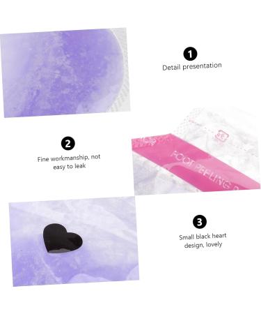 Mikinona 2 Pairs Wax Gloves Wax Cover Kit Paraffin Wax Feet Film Wax Hand Cover Hand Moisturizing Kit Beauty Hand Wax Cover Close Friends Set of Feet Spa Purple Non-woven Fabric - Buy Online on SooperMarket.com