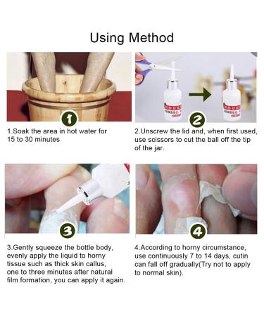 Foot Corn Plaster 10ml - Callus & Corn Removal Cream for Pain Relief - Buy Online on SooperMarket.com