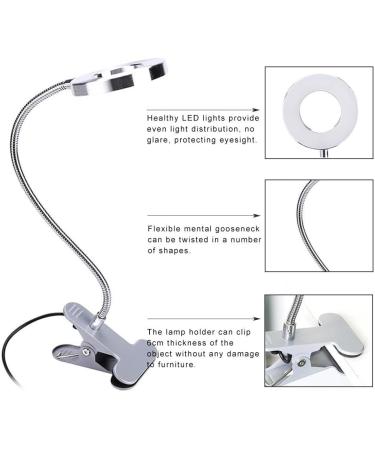 Buy Makeup LED Lights - USB Cosmetic Lamp for Eyebrow & Lips | Beauty Salon Desktop LED Lights with Clip - International Shipping - Buy Online on SooperMarket.com