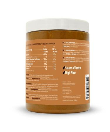 Bodylab24 100% Peanut Butter 1000g - Additive-Free Smooth Peanut Butter for a Healthy Snack - Buy Online on SooperMarket.com