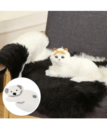 Pet Bed Soft Plush Comfortable 33.9x23.6x1.2in Pet Mattress for Puppy Cats for Four Seasons(Koala Dark Gray) - Buy Online on SooperMarket.com