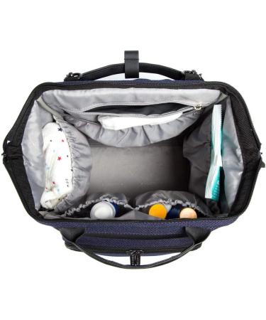 Osann Diaper Backpack - Large Capacity with Mobile Phone Port | Stylish Indigo | Perfect for International Shipping - Buy Online on SooperMarket.com