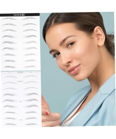 CANIGHT 2 Pairs Makeup Tools Eye Brow Pencils Dark Brown Women Eyeshadow 21x15cm Black 003 - Buy Online on SooperMarket.com