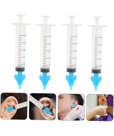 Anneome 4pcs Ear Cleaner Set - Ear Wax Flusher & Irrigation Syringe Tool - Buy Online on SooperMarket.com
