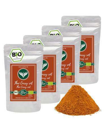 Azafran ORGANIC Red Thai Curry | Curry powder Thai cuisine | Red curry powder Asian 1 kg