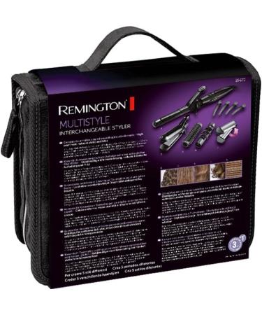 Remington S8670 Multi-Style Reversible Styling Plates 19mm Curling Tong Round Brush Spiral Curling Attachment Clips - Black - Buy Online on SooperMarket.com