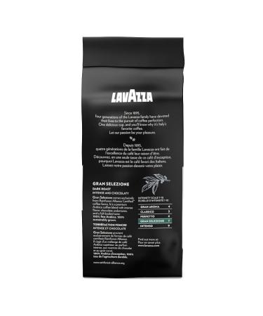 Buy Lavazza Gran Selezione Dark Roast Ground Coffee 12 oz - Premium Espresso Blend - Buy Online on SooperMarket.com