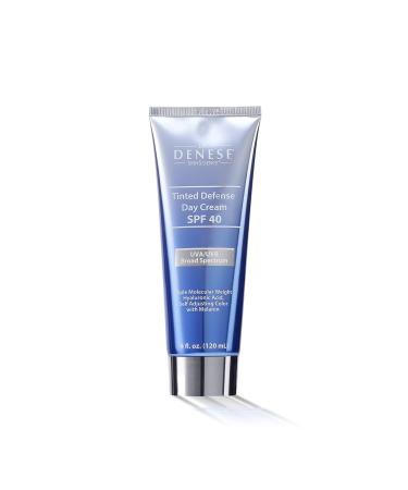 Dr. Denese SPF 40 Defense Day Cream, Anti-Aging BB (Beauty Balm) cream, CC (Color Correcting) cream, Universal Shade for ALL Skin Types- 4oz