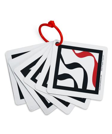 Infant Stimulation Toy Trio - Black, White & Red | Stimulating Baby Toys - Buy Online on SooperMarket.com