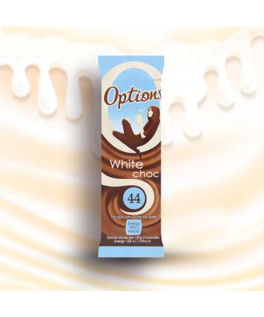 Options Hot Chocolate Pick N Mix - Create Custom Chocolate Combo with 4+ Flavours | Belgian Choc Orange Salted Caramel White Chocolate | 50 Sachet Perfect Chocolate Gift Set for Chocolate Lovers Pack of 50 - Buy Online on SooperMarket.com