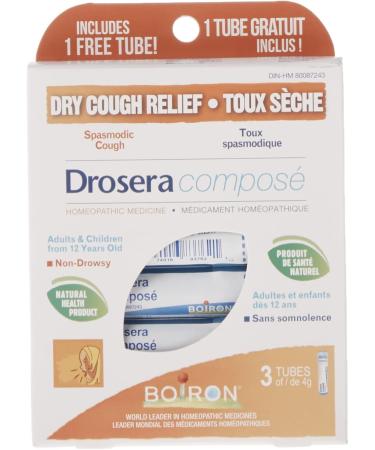 Boiron Drosera Compose Dry Cough Relief Spasmodic Cough 12 Gram - Buy Online on SooperMarket.com
