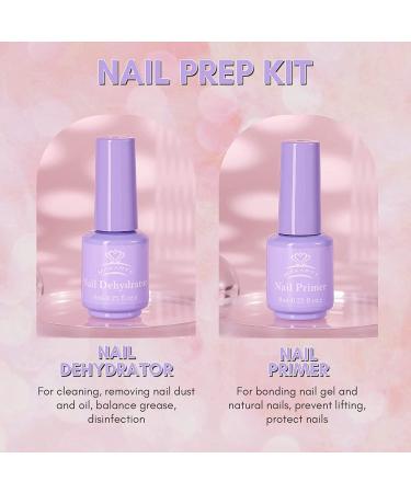 Makartt 4pcs Gel Base & Top Coat Kit - Nail Dehydrator & Primer for Long Lasting Nail Art - Buy Online on SooperMarket.com