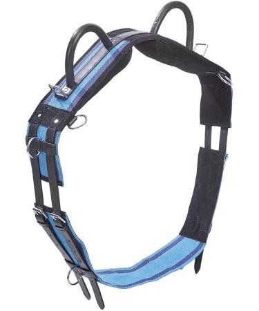 Lunging Girth Double Shetty - Navy & Passion Pink | Premium Equestrian Gear | International Shipping Available - Buy Online on SooperMarket.com
