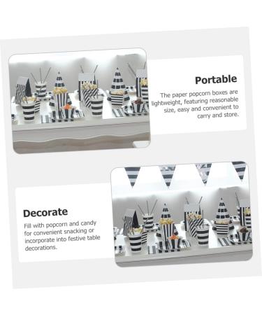 Alipis 36pcs Boxes Popcorn Box Mini Containers Popcorn Bowl Disposable Container for Food Snacks Container Pastel Party Decorations Cookie Containers Baking Paper Candy Child Packing Box - Buy Online on SooperMarket.com