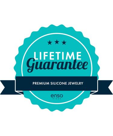 Enso Rings Women's Infinity Silicone Wedding Ring - Turquoise, Size 7 | Hypoallergenic & Comfortable Band for Active Lifestyle - Buy Online on SooperMarket.com