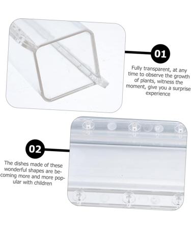 SUPVOX 3pcs Cucumber Cucumbers Fruit Vegetable Forming Shaping Picking Garden Square - Buy Online on SooperMarket.com