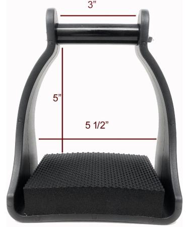 AJ Tack Wholesale 2.25 Polymer Trail Stirrups - Buy Online on SooperMarket.com