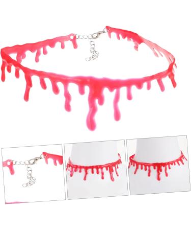 ABOOFAN 2 Sets Hairpin Blood Necklace Childrens Demon Costume Ox Horn Hair Clip Devil Horns Hair Clip Devil Costume Accessory Hair Clips Ornament Kits Halloween Hair Supplies Plastic - Buy Online on SooperMarket.com