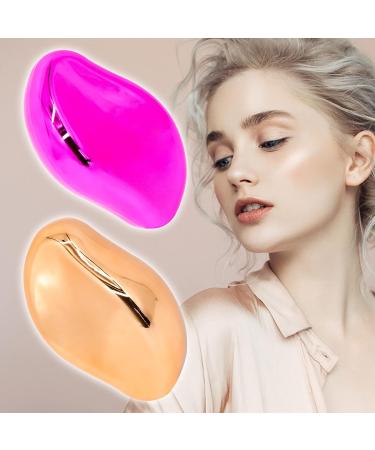 Koiernr Crystal Hair Eraser - Portable Mild Epilator for Painless Hair Removal - Skin Exfoliator Tool for Men and Women - Gold+Rose Red - Buy Online on SooperMarket.com