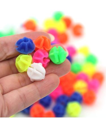 KLOUD City Assorted Colors Bike Bicycle Wheel Spokes Plastic Clip Bead 105pcs Round Bead - Buy Online on SooperMarket.com