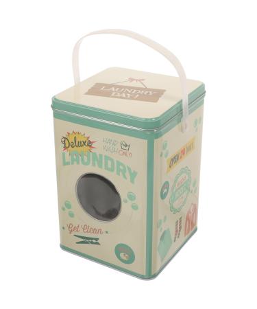 Laundry Detergents Bucket Laundry Powders Bin Washing Beads Storage Tin with Airtight Lid Handles laundry Detergents Powders Storage Box