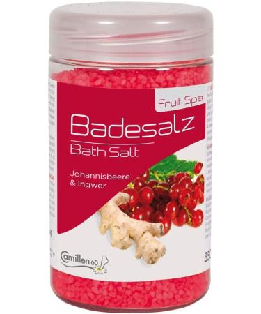 Buy Camillen 60 Blackcurrant & Ginger Bath Salt - 350g Foot Bath Additive with Fruit Extract for Soothing Feet | International Shipping Available - Buy Online on SooperMarket.com