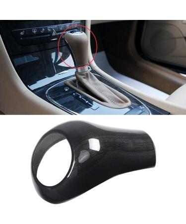 Knobm Gear Knob Cover Abs Gear Knob Cover Fits For A C E G Gls Left Hand Driving (black wood grain) - Buy Online on SooperMarket.com