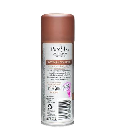 Pure Silk Vanilla Shea Butter Shave Cream for Women - 7.25 oz | Spa Therapy | International Shipping - Buy Online on SooperMarket.com