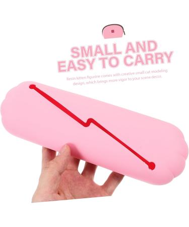 Angoily Silicone Makeup Brush Organizer Bag - Pink Cosmetic Brush Holder & Storage - Small Makeup Bags (20.5x6.5cm) for International Shipping - Buy Online on SooperMarket.com