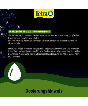 Tetra Pond AlgoFree - 3L Floating Algae Killer for Garden Ponds | Combat Green Water & Filamentous Algae - Buy Online on SooperMarket.com