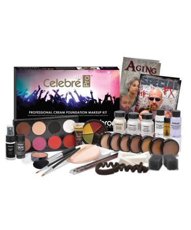 Mehron Makeup Celebre Pro Cream Kit (Light/Medium) 1 Light / Medium