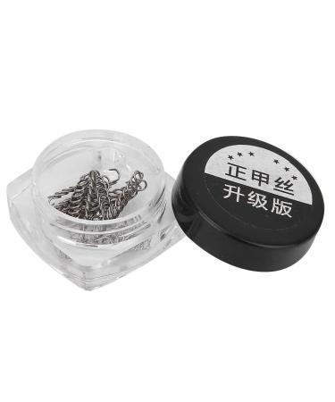 Ingrown Toe Wire Fixer 2 Box Fixer Toenail Correction Corrector Lifter Tool Nail Ingrowing Pedicure Care with 6 Sizes for Nail Toe Straighteners Recover Foot Care Men and Women