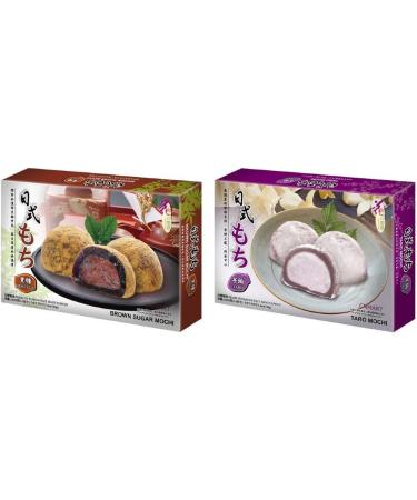 CNMART Assorted Japanese Style Mochi Gift Set 6 Flavours 210g (Pack of 6) - Traditional Soft Rice Cake - Buy Online on SooperMarket.com