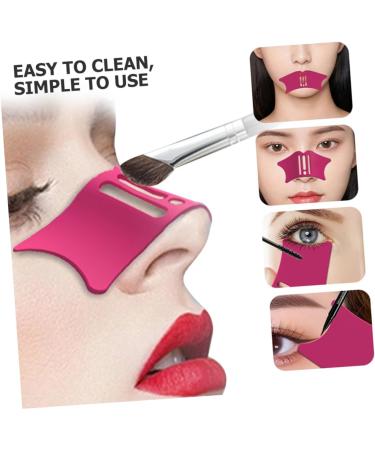 Angoily Eyeliner Eyeshadow Reusable Eyeliner Tool Silicone Eyeliner Stencils Eye Protection Nose - Buy Online on SooperMarket.com