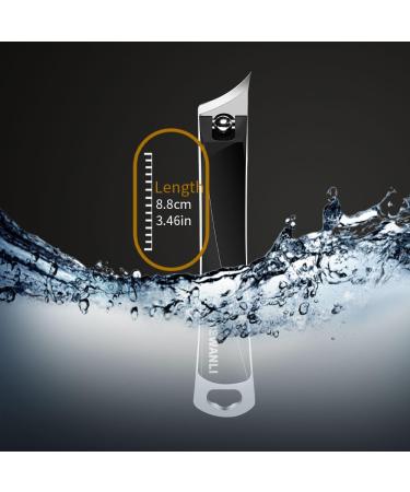 Buy Ingrown Nail Clippers - Stainless Steel Toe & Fingernail Clippers for Seniors Men & Women | Curved Blade Design for Easy Use - Buy Online on SooperMarket.com