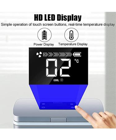 Portable Insulin Cool Box Mini Intelligent Electric Fridge Cooler Bag with Car USB Charging Cable for Travel Cool Box Airplane Car Family 220V-Battery*1 - Buy Online on SooperMarket.com