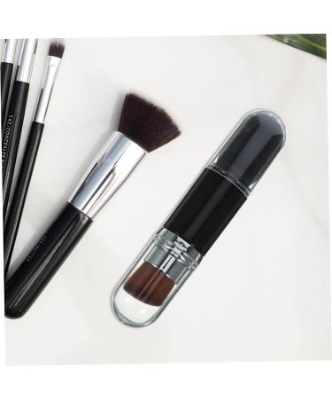 NOLITOY Dual Ended Telescopic Makeup Brush - Foundation & Loose Powder Blending Tool for Travel | Best Cosmetic Brush for Flawless Makeup - Buy Online on SooperMarket.com