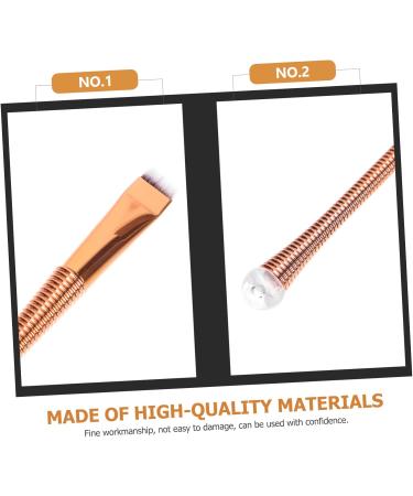 MUSISALY 2pcs Eyeliner Brush Angled Eyeliner Eye Brush Eyeliner Makeup Tool Eyebrow Makeup Brush Plastic - Buy Online on SooperMarket.com
