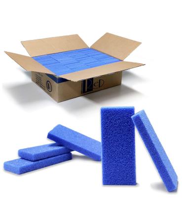 Pumice Stone for Feet 300 PCS/Box Disposable Pumice Stone Bulk Pumice Stone for Feet Callus Remover Nail Salon Pedicure(Blue)