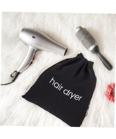 Baluue 4pcs Hair Dryer Storage Bag Curling Hair Dryer Travel Tote Bag Travel Supplies Hair Bag Black Fabric - Buy Online on SooperMarket.com