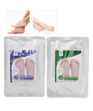 Foot Peeling Mask - 2 Pack for Baby Soft Feet | Dead Skin Removal & Brightening | Moisturizing Foot Mask - Buy Online on SooperMarket.com