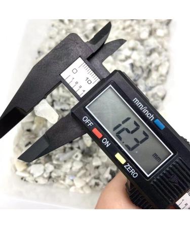 Natural Crystals and Stones 200g 8mm-15mm Natural White Moon Quartz Crystal Gravels Polishing Stone Chips with Blue Flash for Decoration kaixun - Buy Online on SooperMarket.com