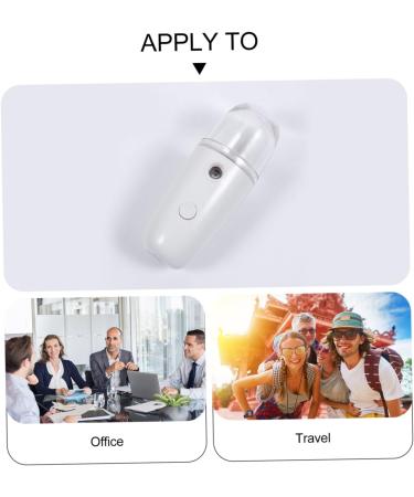 CANIGHT 1 Set Spray Hydrating Apparatus Pore Cool Mist Sprayer Face Steamer for Facial Lash Plastic White - Buy Online on SooperMarket.com