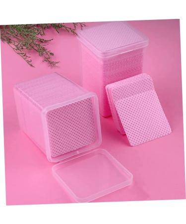 NOLITOY 1200 Pcs Lint-Free Eyelash & Nail Polish Remover Pads | Pure Cotton Cleaning Wipes for Eyelash Extensions & Nail Care - International Shipping Available - Buy Online on SooperMarket.com