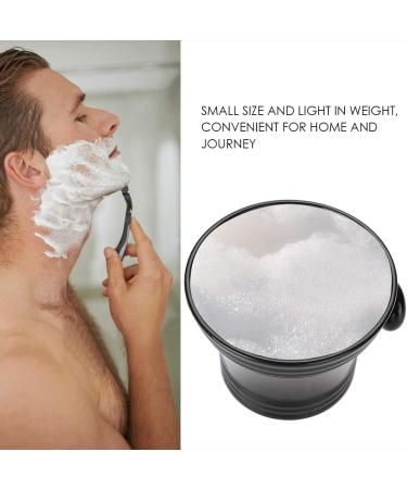 Men's Plastic Shaving Bowl for Beard Foam Mixing - Shaving Soap Mug for Beard Cream - Buy Online on SooperMarket.com