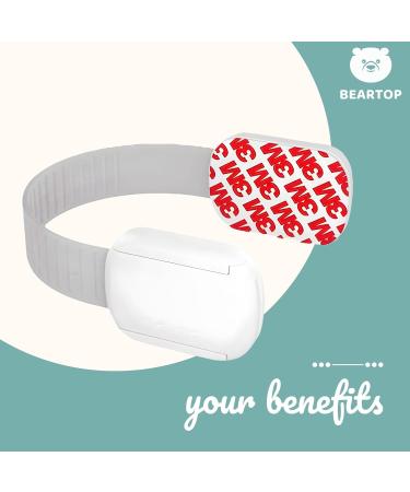 BEARTOP Premium Baby Drawer Lock | 15kg Strong Hold | Child Safety Lock for Cupboards & Drawers | Tested for Harmful Substances | White (16 Pieces) - Buy Online on SooperMarket.com