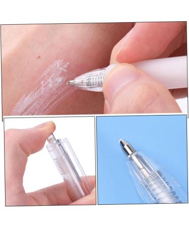FOYTOKI 1 Set Auxiliary Eyebrow Pencil Eyebrow Contouring Pen Embroidered Eyebrow Pen Body Pen Plastic White - Buy Online on SooperMarket.com