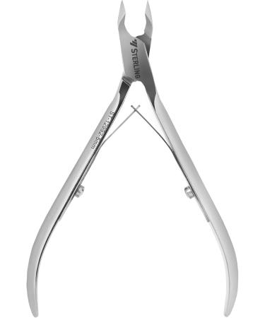STERLING Professional Cuticle Nippers Made of Stainless Steel | Precision Comfort and Safety for Manicure | Silver Polished and Rustproof | Blade Length 5 mm | ST-12992-5 mm - Buy Online on SooperMarket.com