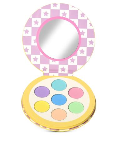 Starry Eyed Smile 7-Color Eyeshadow Palette with Mirror - iscream Collection - Buy Online on SooperMarket.com