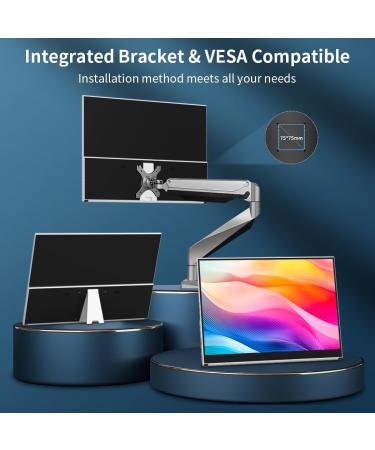 Magedok 16 2K Portable Touchscreen Monitor - 144Hz Gaming HDR 1ms 100% P3 IPS VESA Anti-Glare - Compatible with Laptop Mini PC PS5/4 Xbox - International Shipping Available - Buy Online on SooperMarket.com